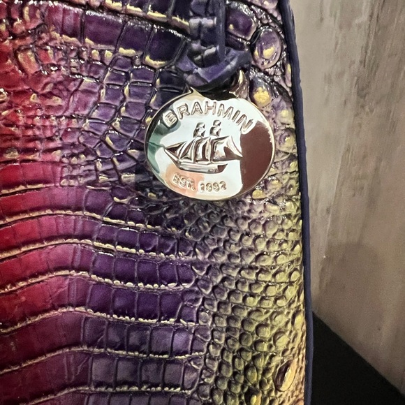 Authentic Brahmin Bekka Autumn Ombré Melbourne Shoulder Bag - Picture 5 of 12